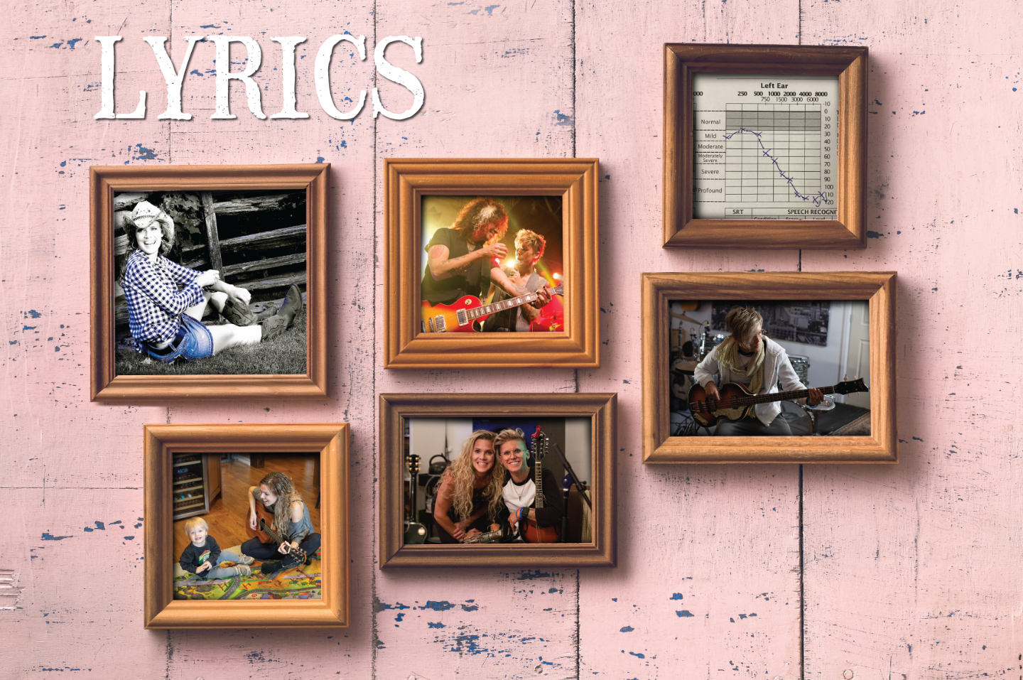 Collage of Promo Shots for Singles